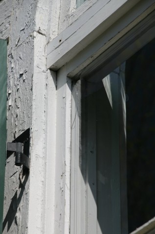 peeling paint and windows First Lutheran Church Middleton